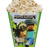 Minecraft Майнкрафт Парти кутия за дребни лакомства пуканки и др, снимка 3 - Други - 29311892