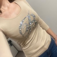  Blumarine дамска тънка блуза-S, снимка 2 - Блузи с дълъг ръкав и пуловери - 39707801