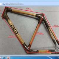 Бамбукова рамка за велосипед Zuri, снимка 14 - Части за велосипеди - 30016257