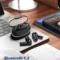 HD Bluetooth Безжични слушалки T02 LDNIO TWS Earbuds BT5.3, снимка 10 - Слушалки, hands-free - 43088233
