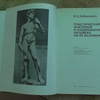 Пластическая анатомия и изображение человека на ее основах-М. Ц. Рабинович, снимка 2 - Енциклопедии, справочници - 38048915