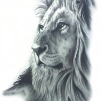 Временна татуировка  лъв , татус лъв, снимка 3 - Други - 27012450