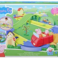 Пепа Пиг PEPPA PIG На разходка в града на Пепа Писта с кола Оригинален, снимка 2 - Коли, камиони, мотори, писти - 43481863