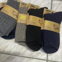 Вълнени чорапи машино плетени , снимка 9 - Дамски чорапи - 38735782