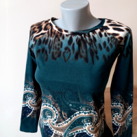 Стилна дамска блуза , снимка 5 - Блузи с дълъг ръкав и пуловери - 44846256