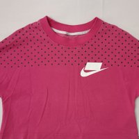 Nike NSW Crop Top оригинална тениска M Найк памучна фланелка спорт, снимка 2 - Спортни екипи - 42936923