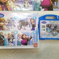 Frozen 4 пъзела и 12 кубчета, снимка 2 - Игри и пъзели - 33646580