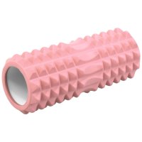 Фоумролер (Foam roller) с дълбок релеф за масаж., снимка 2 - Йога - 43056423