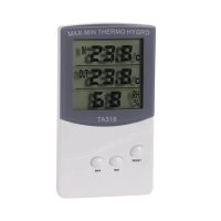 Настолен термометър и влагомер TA318 със сонда и 2 температури -40°C до 70°C  10% до 98%, снимка 3 - Други стоки за дома - 43127565