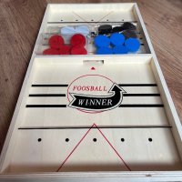 Интерактивна игра Foosball Winner, изработена от естествено дърво , снимка 2 - Други игри - 43789806