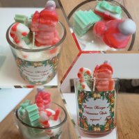 Коледни предложения за подарък - свещи, глицеринови сапунчета и сувенири , снимка 6 - Коледни подаръци - 43296460