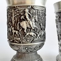 Калаени релефни чаши, снимка 7 - Колекции - 37563086