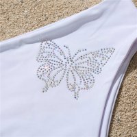 Бански Butterfly 21 White - S L размери, снимка 6 - Бански костюми - 33008763