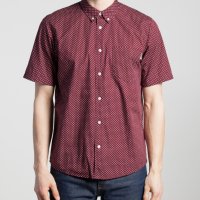 carhartt dots shirt - страхотна мъжка риза КАТО НОВА, снимка 1 - Ризи - 32413029