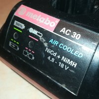 metabo ac30 air cooled 4.8-18v charger/зарядно 1403211005, снимка 3 - Винтоверти - 32541188