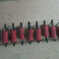  Стари съветски, немски кондензатори неотваряни в оригиналните си кутии и други Ел. компоненти , снимка 5 - Други - 37130265