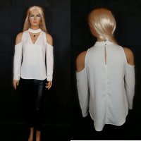 Елегантна дамска блуза , снимка 2 - Блузи с дълъг ръкав и пуловери - 27425609