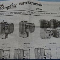 Магнет-вентил Danfoss EVJ02NC solenoid valve 1/4”, 220V , снимка 7 - Резервни части за машини - 38989899