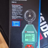 анемометър и термометър на Парксайд , снимка 1 - Друга електроника - 44015394