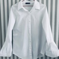 Италианска бяла риза SLEEK CHIE, снимка 1 - Ризи - 28821547