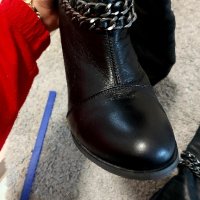 Нови дамски ботуши / чизми Daris от естествена кожа, снимка 6 - Дамски ботуши - 43896339