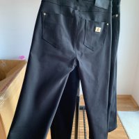 Дамски черен панталон , снимка 5 - Панталони - 39601278