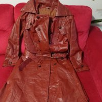 Продавам дамско кожено палто, снимка 5 - Палта, манта - 43103424