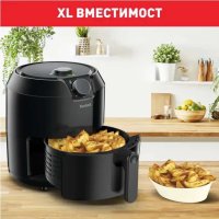 Фритюрник Tefal Easy Fry Classic XL EY201815, 1.2 кг, 1500 W,Регулируема температура 80-200°C, Черен, снимка 1 - Фритюрници - 43483775