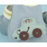 Бебешки боси обувки Befado, Сини с коли, снимка 2 - Детски обувки - 43535645
