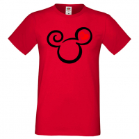 Мъжка тениска Mickey Head Love Подарък,Изненада,Рожден ден, снимка 9 - Тениски - 36576038
