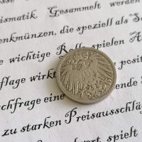 Райх монета - Германия - 10 пфенига | 1900г.; серия D, снимка 2 - Нумизматика и бонистика - 28087366