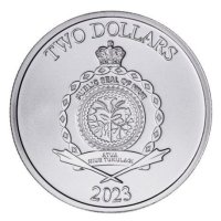 1 oz Сребърна монета "Мечът на истината" 2023 - ост. Ниуе, снимка 2 - Нумизматика и бонистика - 43072569