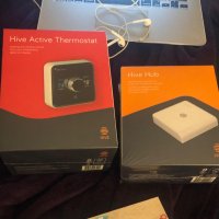 Термостат + Хъб Hive Thermostat SLT5 + Hive Hub Nano2/ HUB320, снимка 2 - Отоплителни печки - 44011026