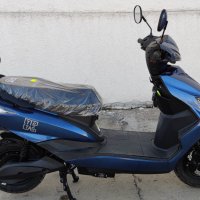 Електрически скутер с елегантен дизайн модел ZG-S в син цвят, снимка 3 - Мотоциклети и мототехника - 43966312