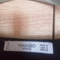 Mango черна изчистена рокля , снимка 5 - Рокли - 40587842