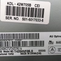 SONY KDL-42W705B с дефектна матрица , 1-889-202-21 , 1-889-203-12 , T420HVN06.2 , 14STM4250AD-6S01, снимка 5 - Части и Платки - 28230224