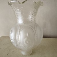 бароково стъкла за лампа,полилей, снимка 1 - Настолни лампи - 43031825