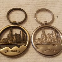 Стар ключодържател CHICAGO, снимка 1 - Колекции - 43327576
