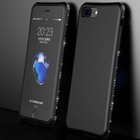 Елегантен Силиконов калъф/кейс със камъчета за iphone XS MAX, снимка 7 - Калъфи, кейсове - 26995116