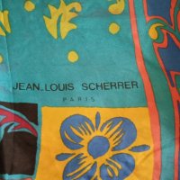 Дамски копринен шал Jean - Louis Scherrer,Шарлот,Спар, снимка 2 - Шалове - 38643736