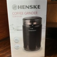 Мелачка кафемелачка Henske 150W 60гр — става за кафе, подправки, семена, *Нова*, снимка 1 - Кафемашини - 43391581