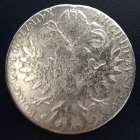  Монета Австро-Унгария - 1 Талер 1780 г. Мария Терезия, снимка 1 - Нумизматика и бонистика - 28872653