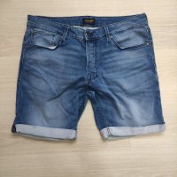 Мъжки къси дънки Jack&Jones размер XL, снимка 2 - Къси панталони - 43143747