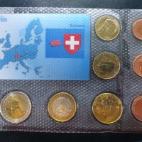Пробен Евро сет - Швейцария 2003, снимка 2 - Нумизматика и бонистика - 43187738