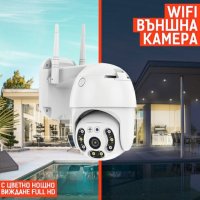 8MP УНИКАЛНА РЕЗОЛЮЦИЯ,безжична въртяща 360° КАМЕРА Wifi IP 66, снимка 4 - IP камери - 42951936