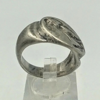 Сребърен пръстен с богинята Атина. В духа на Античността., снимка 4 - Пръстени - 36444717