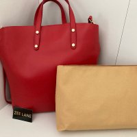 Кожена чанта Zee Lane, естествен велур и кожа, оригинал, снимка 3 - Чанти - 37334918