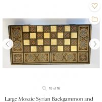 Луксозна дъска за табла, комплект за шах и табла, снимка 16 - Шах и табла - 35358576