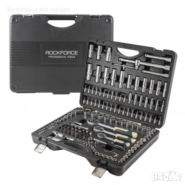 Гедоре 150 части 1/2'', 1/4'' и 3/8'' RockForce, снимка 1