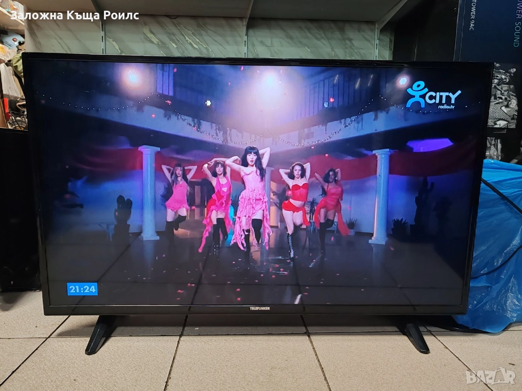 Телевизор LED Smart Telefunken, 43" (109 cм), 43FB5500, Full HD, снимка 1